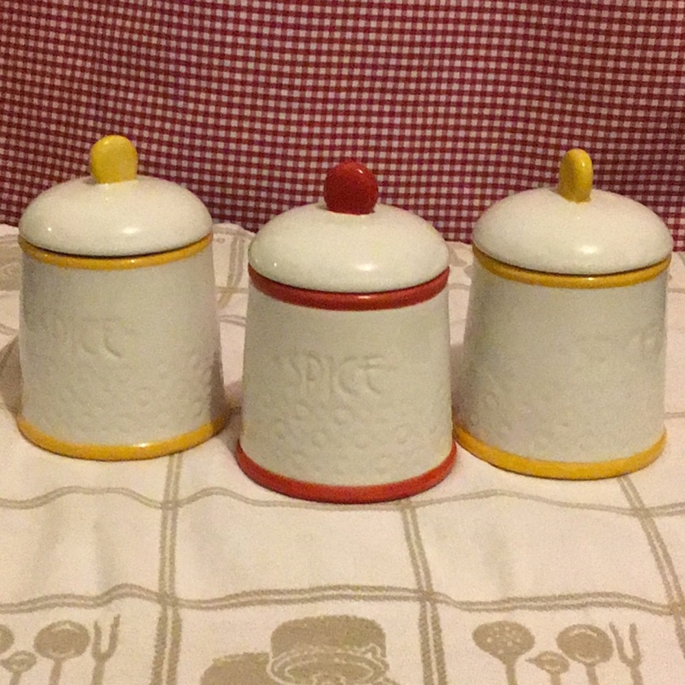 Anthropologie spice canisters